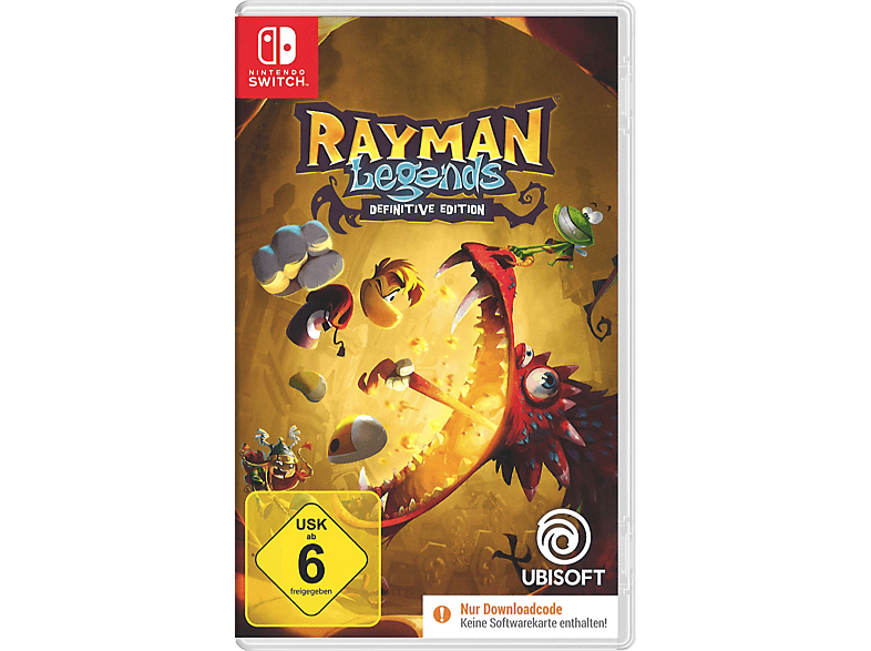 Rayman Legends - Definitive Edition Code in der Box [Nintendo Switch] von Ubisoft GmbH