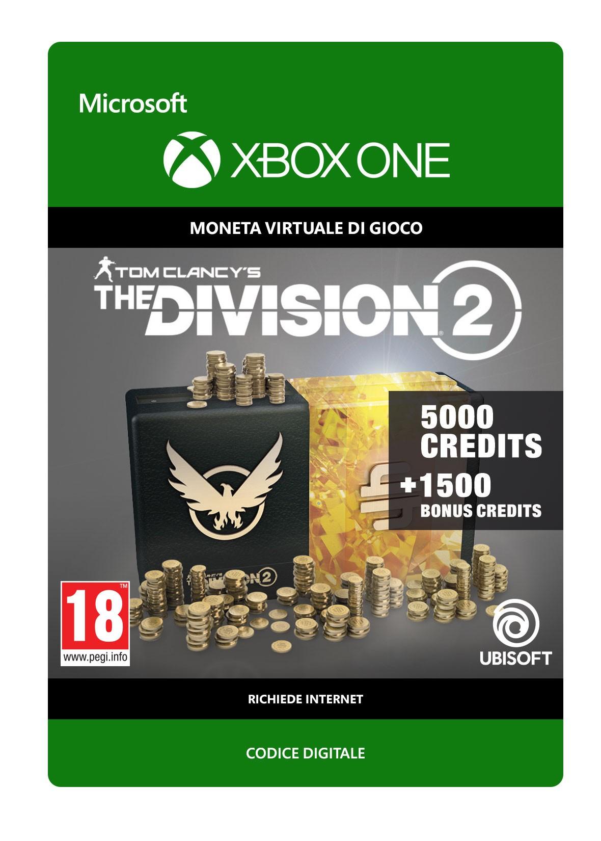 6500 The Division 2 Premium Credits von Ubisoft