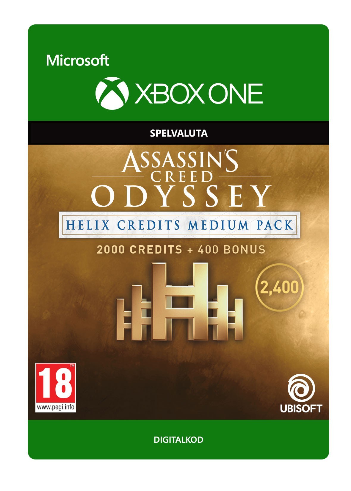 Assassin's Creed Odyssey Helix Credits Medium Pack Assassin's Creed Odyssey Helix Credits Medium Pack von Ubisoft