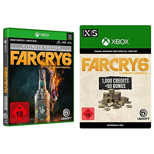 Far Cry 6 - Ultimate Edition - [Xbox One, Xbox Series X] + Far Cry 6 Virtual Currency Small Pack (1,050 Credits) [Xbox - Download Code] von Ubisoft