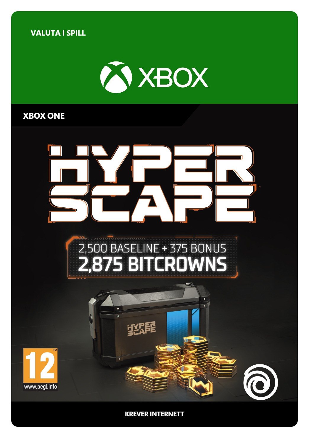 Hyper Scape™ – 2875 Bitcrowns von Ubisoft