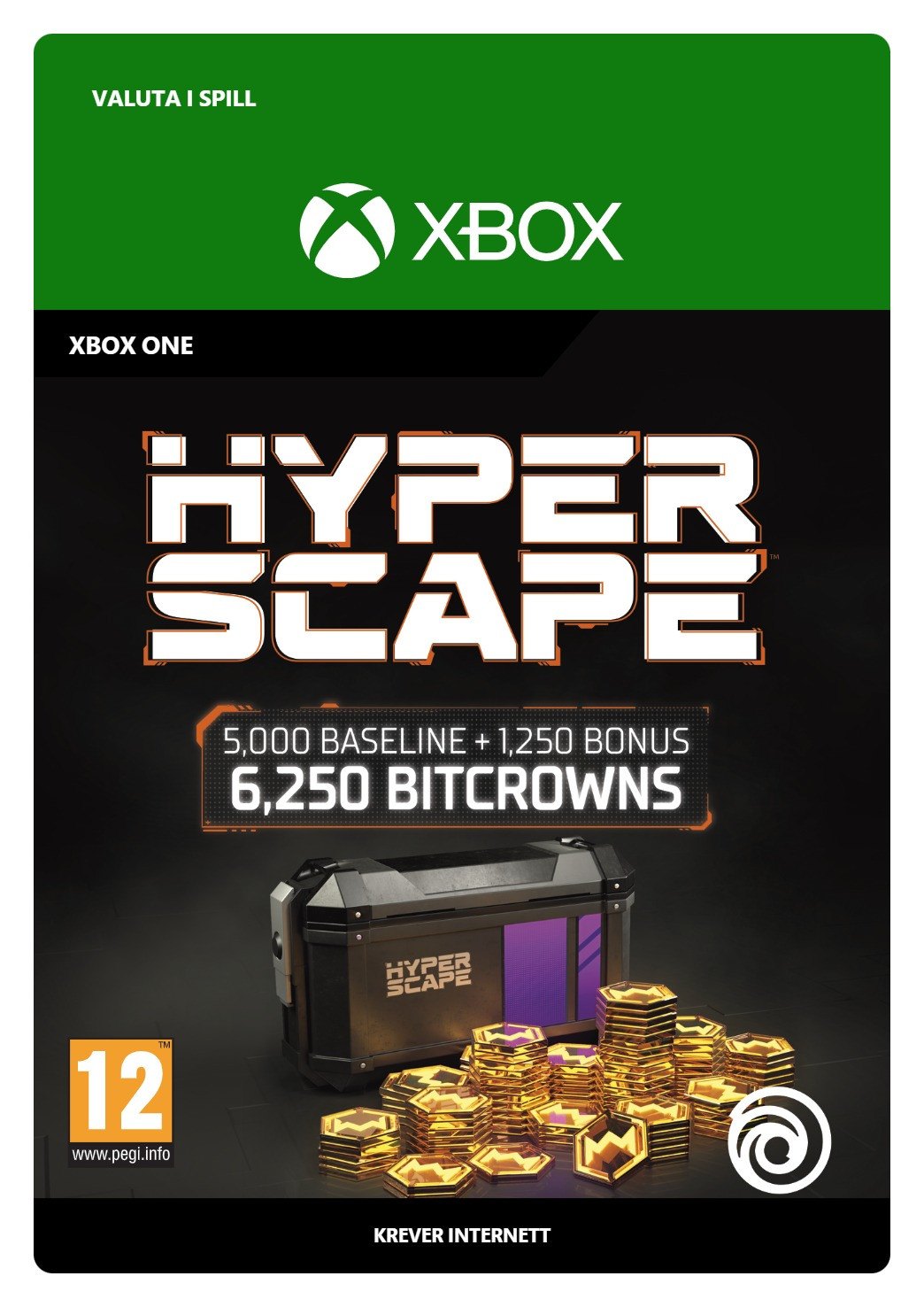 Hyper Scape™ – 6250 Bitcrowns von Ubisoft