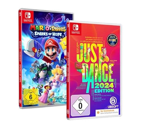 Just Dance 2024 Edition [Code in Box] + Mario + Rabbids Sparks of Hope - [Nintendo Switch] von Ubisoft
