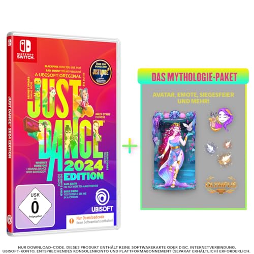 Just Dance 2024 Edition [Nintendo Switch] Amazon Exklusives Bundle | Code in Box & Ubisoft Connect von Ubisoft