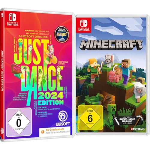 Just Dance 2024 Edition [Nintendo Switch] | Code in Box & Ubisoft Connect & Nintendo Minecraft - [Nintendo Switch] von Ubisoft