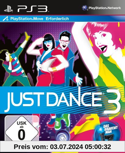 Just Dance 3 (Move erforderlich) von Ubisoft