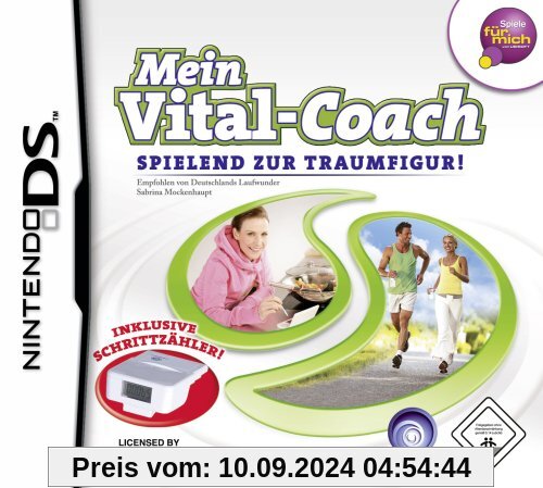 Mein Vital-Coach - Spielend zur Traumfigur (inkl. Schrittzähler) von Ubisoft