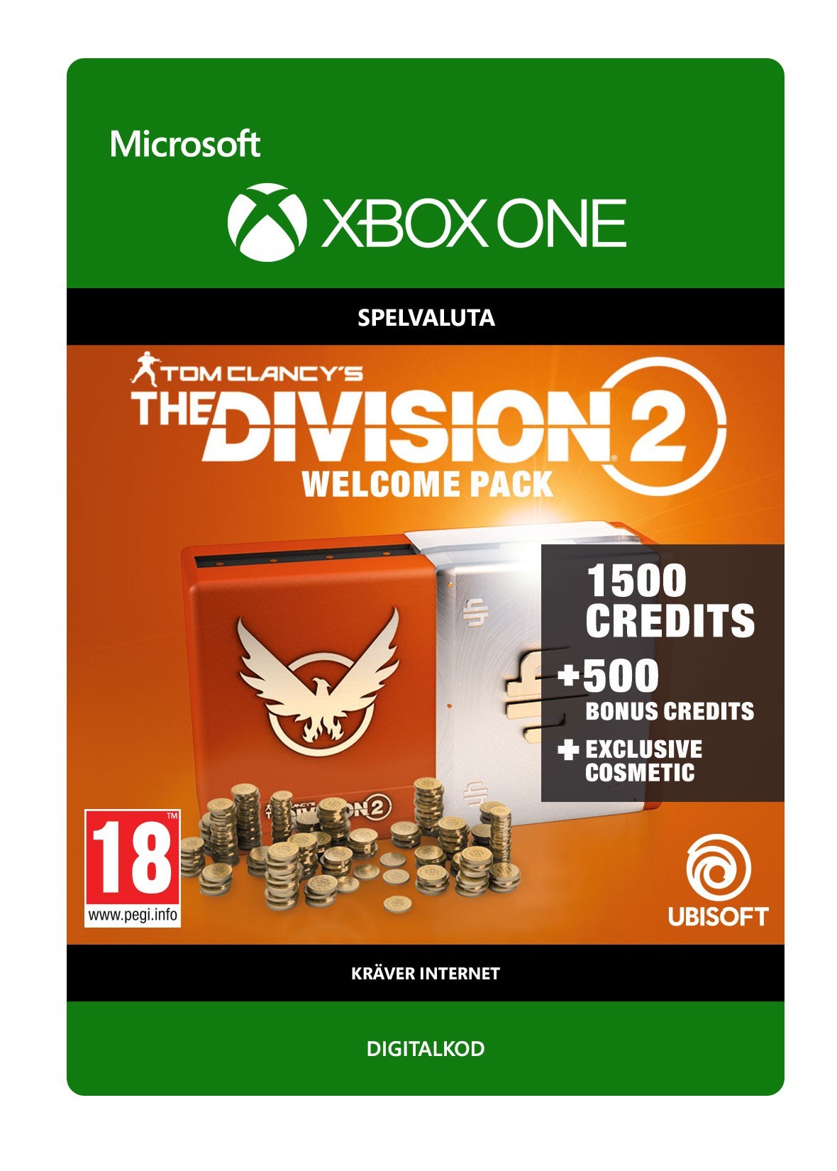 Välkomstpaket (2 000 Premium Credits) von Ubisoft