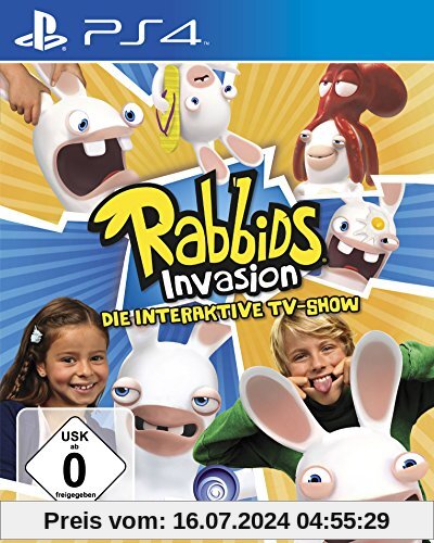 Rabbids Invasion - Die interaktive TV-Show - [Playstation 4] von Ubisoft