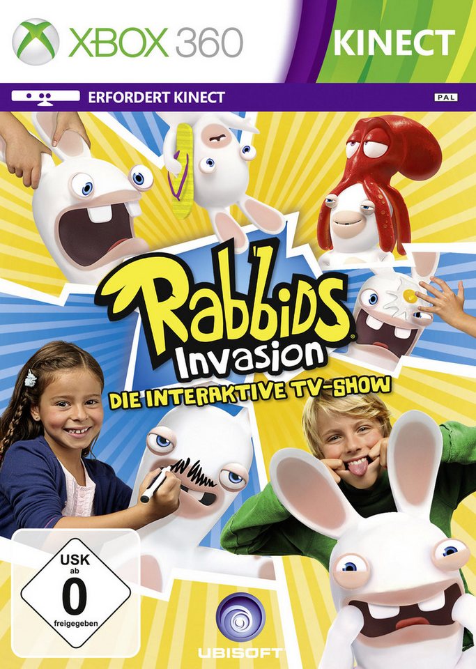 Rabbids Invasion - Die interaktive TV-Show Xbox 360 von Ubisoft