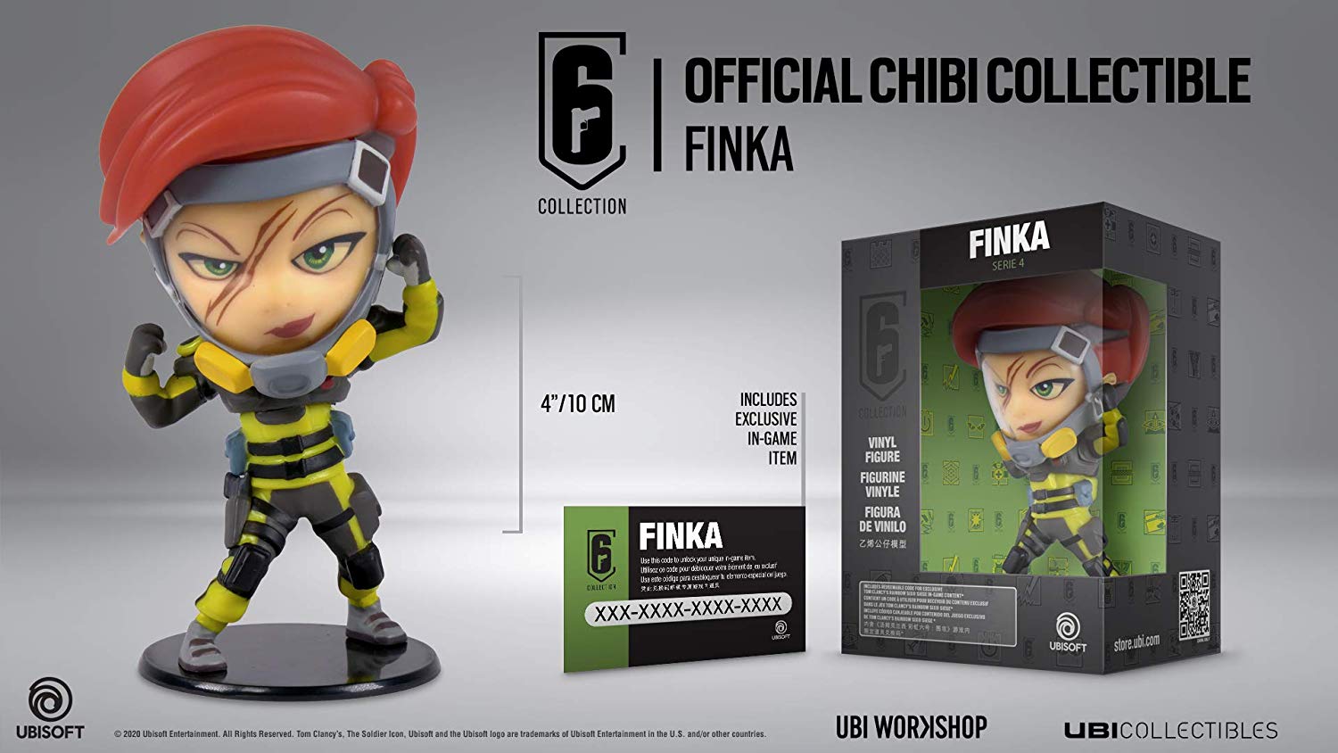 Six Collection 4 - Finka 10 cm Vinyl Figure von Ubisoft