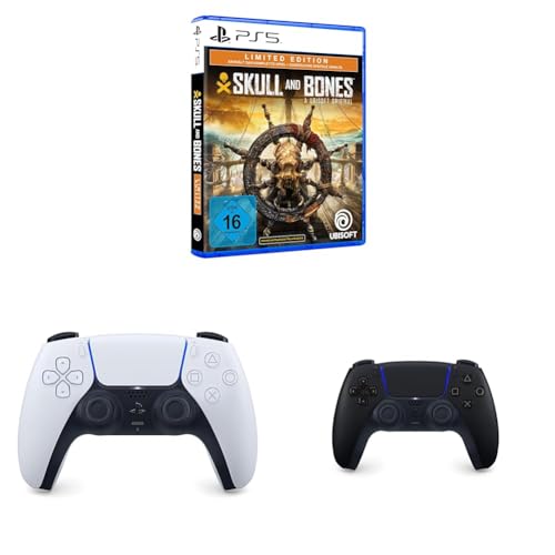 Skull and Bones Limited Edition - exklusiv bei Amazon - [PlayStation 5] + DualSense Wireless-Controller [PlayStation 5 ] + DualSense Wireless-Controller - Midnight Black [PlayStation 5] von Ubisoft