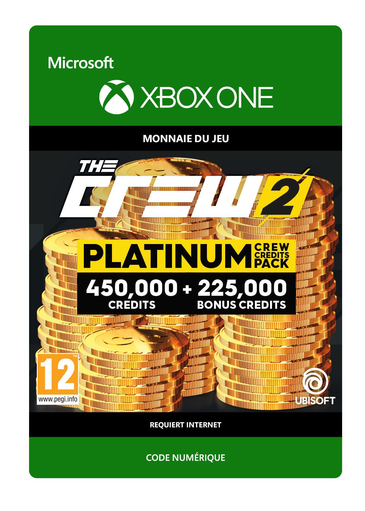 Crew Credits pour The Crew® 2 Pack Platine von Ubisoft