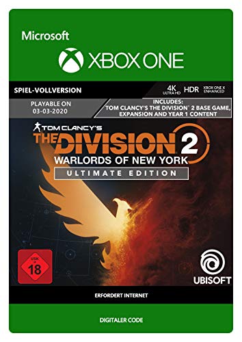 Tom Clancy's The Division 2 Warlords of New York Ultimate Edition | Xbox One - Download Code von Ubisoft