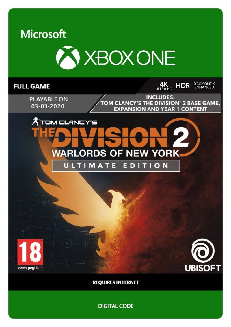 Tom Clancy`s The Division 2 Warlords Of New York Ultimate Edition von Ubisoft