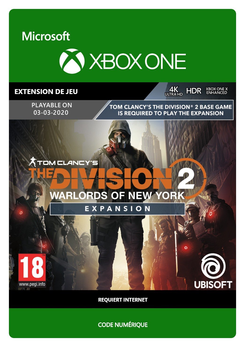 Tom Clancy's The Division 2: Warlords of New York Expansion von Ubisoft