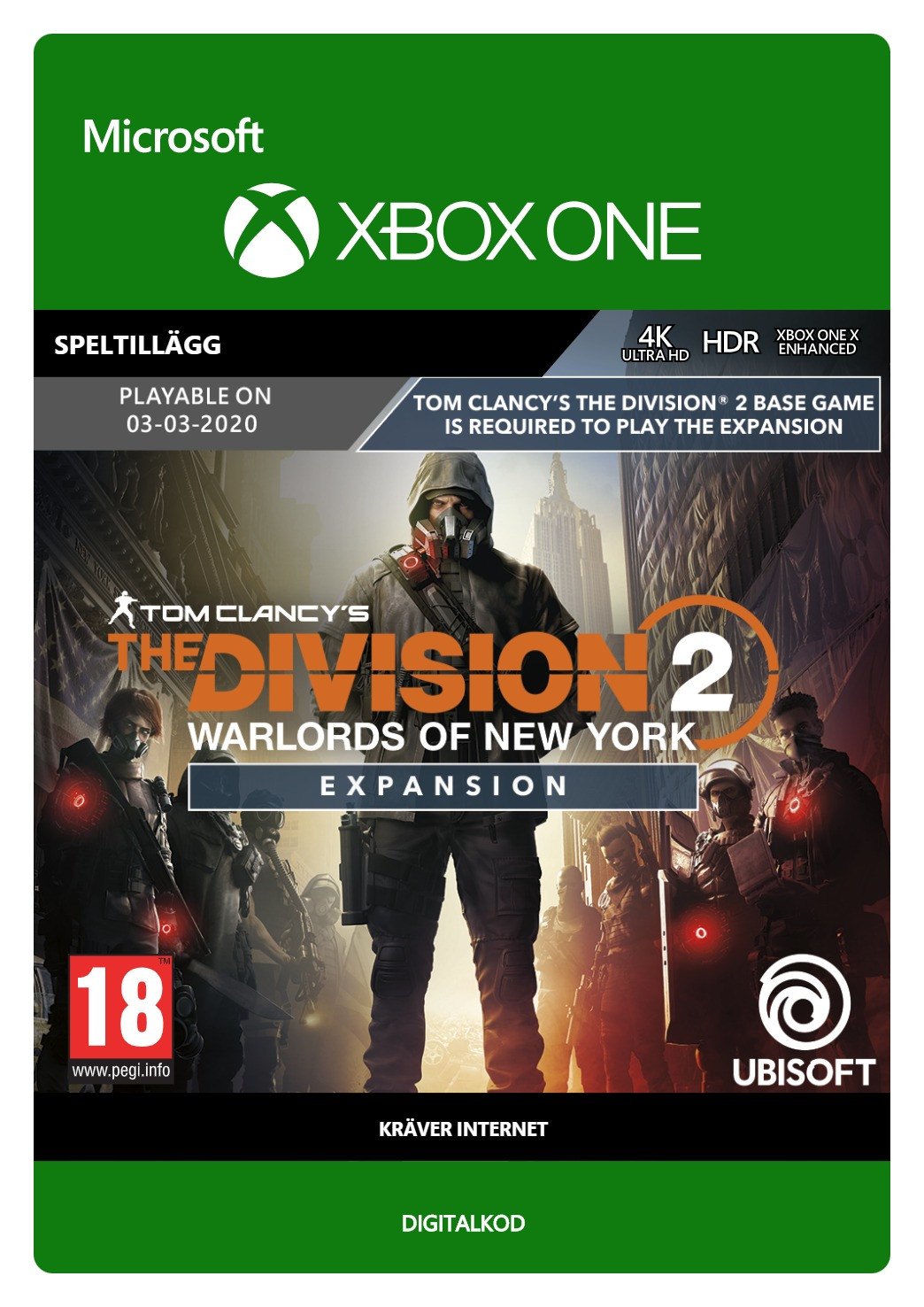 Tom Clancy's The Division 2: Warlords of New York Expansion Tom Clancy's The Division 2: Warlords of New York Expansion von Ubisoft