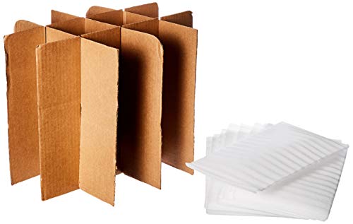 Uboxes Glaszellen-Trenner-Set - Boxfächer und Schaumstoffbeutel zum Schutz Ihrer Brille (GLASSPACK012) von Uboxes