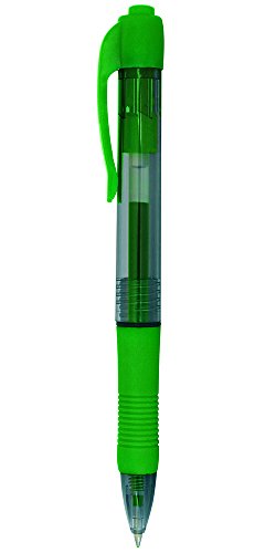 Uchida RG5-4 Marvy Retractable Gel Pen 0.5 mm, box of 24 Stück, grün ink von Uchida