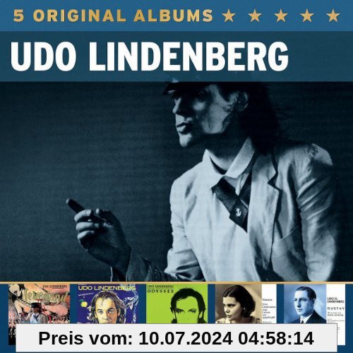 5 Original Albums von Udo Lindenberg