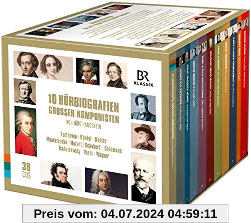 10 Hörbiografien grosser Komponisten [38 CDs] von Udo Wachtveitl