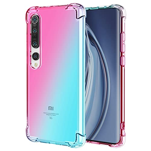Ueokeird Für Xiaomi Mi 10 5G/Mi 10 Pro 5G M2001J2G M2001J1G Hülle, Klar Niedlich Farbverlauf Handyhülle Slim Anti Scratch Flexible TPU Cover Stoßfeste Schutzhülle für Xiaomi Mi 10 5G (Rosa/Grün) en) Ueokeird Für Xiaomi Mi 10 5G/Mi 10 Pro 5G M2001J2G M2001J1G Hülle, Klar Niedlich Farbverlauf Handyhülle Slim Anti Scratch Flexible TPU Cover Stoßfeste Schutzhülle für Xiaomi Mi 10 5G (Rosa/Grün) en) von Ueokeird