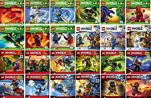 Lego Ninjago: Meister des Spinjitzu (CD 1 - 24) im Set - Deutsche Originalware [24 CDs] von Ufa (Sony Music)