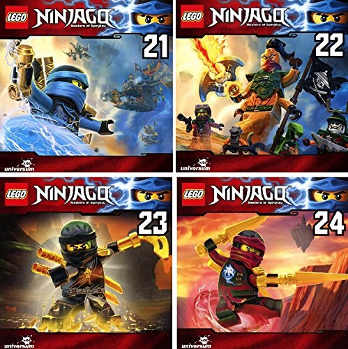 Lego Ninjago: Meister des Spinjitzu (CD 21 - 24) im Set - Deutsche Originalware [4 CDs] von Ufa (Sony Music)