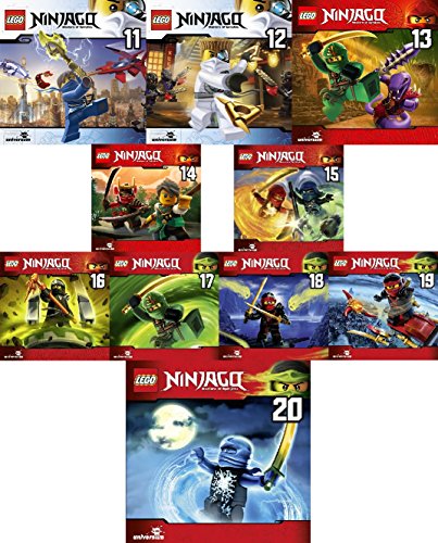 Lego Ninjago: Meister des Spinjitzu (CD 11 - 20) im Set - Deutsche Originalware [10 CDs] von Ufa