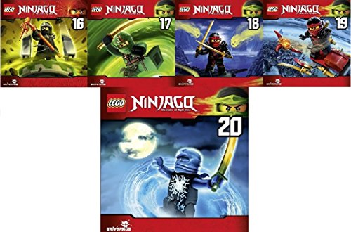 Lego Ninjago: Meister des Spinjitzu (CD 16 - 20) im Set - Deutsche Originalware [5 CDs] von Ufa