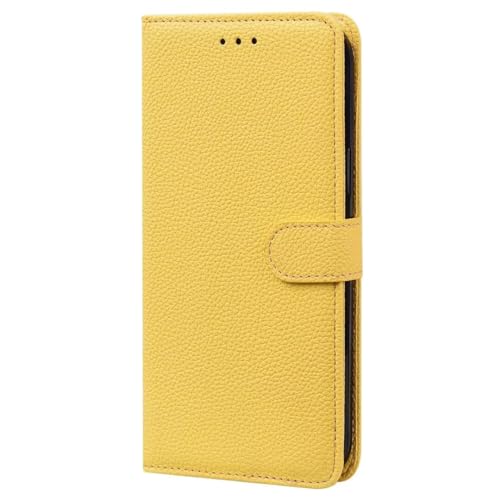 Handyhülle für Xiaomi Redmi 9T Hülle Leder für Xiaomi Redmi 9T Hülle Klappbar Flip Ständer Stoßfeste Leder Wallet Case Cover Schutzhülle Tasche für Xiaomi Redmi 9T Hülle,gelb von Ufgoszvp