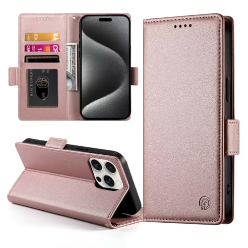 Lederhülle Kompatibel mit iPhone 11 Pro Hülle, Premium Flip Wallet Handyhülle PU Leder Handytasche Tasche Case Kartensteckplätzen Schutzhülle für iPhone 11 Pro,Roségold Lederhülle Kompatibel mit iPhone 11 Pro Hülle, Premium Flip Wallet Handyhülle PU Leder Handytasche Tasche Case Kartensteckplätzen Schutzhülle für iPhone 11 Pro,Roségold von Ufgoszvp