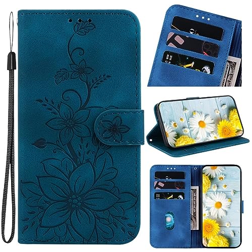 für Samsung Galaxy Note 20 Hülle - Samsung Galaxy Note 20 Lederhülle Blumen Handytasche Kartensteckplätzen Schutzhülle Magnetverschluss Ständ Schutz Kratzbaum Leder Klappbörse Handyhülle blau für Samsung Galaxy Note 20 Hülle - Samsung Galaxy Note 20 Lederhülle Blumen Handytasche Kartensteckplätzen Schutzhülle Magnetverschluss Ständ Schutz Kratzbaum Leder Klappbörse Handyhülle blau von Ufgoszvp