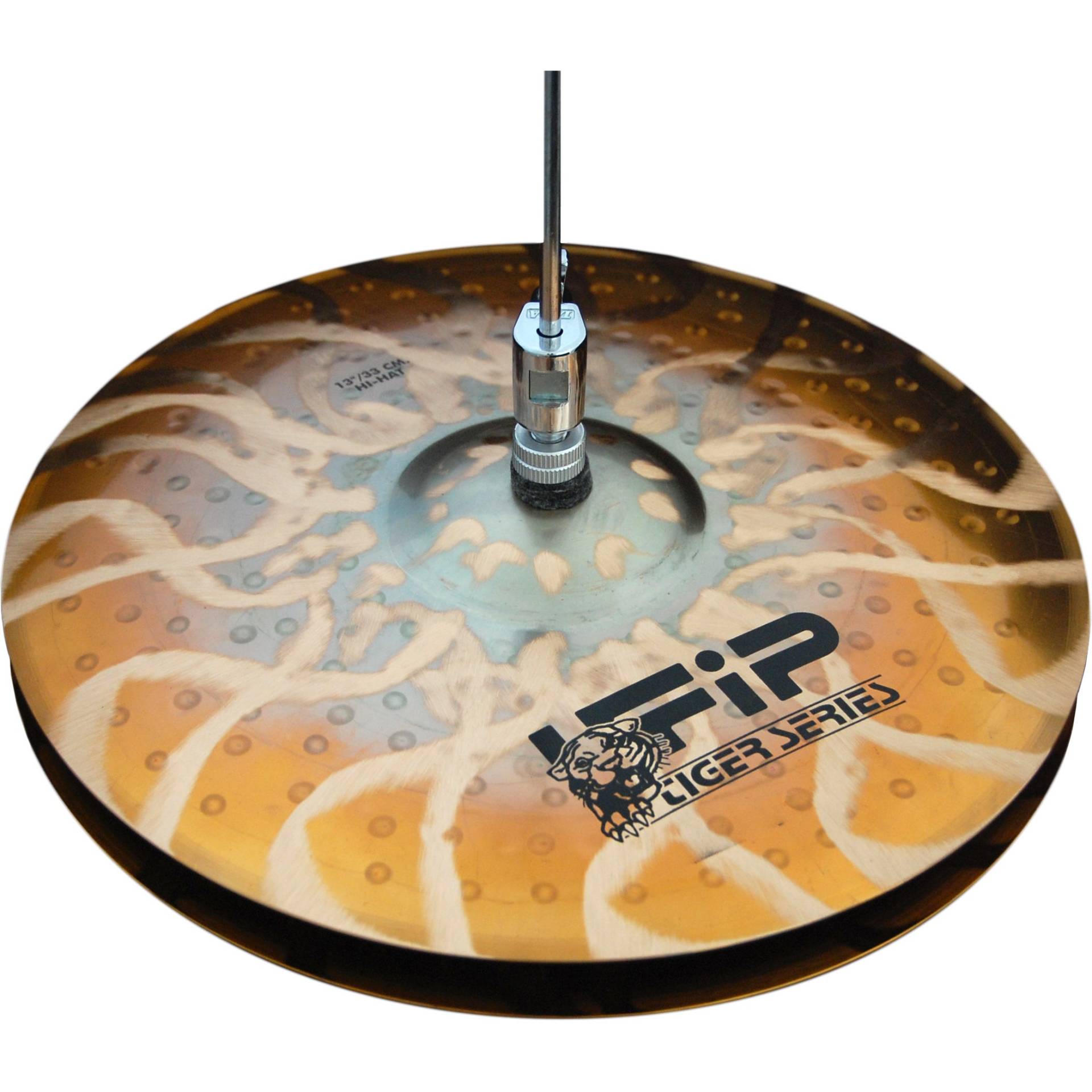 Ufip TS-13HH Tiger Series 13-inch Hi-Hat Cymbal Ufip TS-13HH Tiger Series 13-inch Hi-Hat Cymbal von Ufip