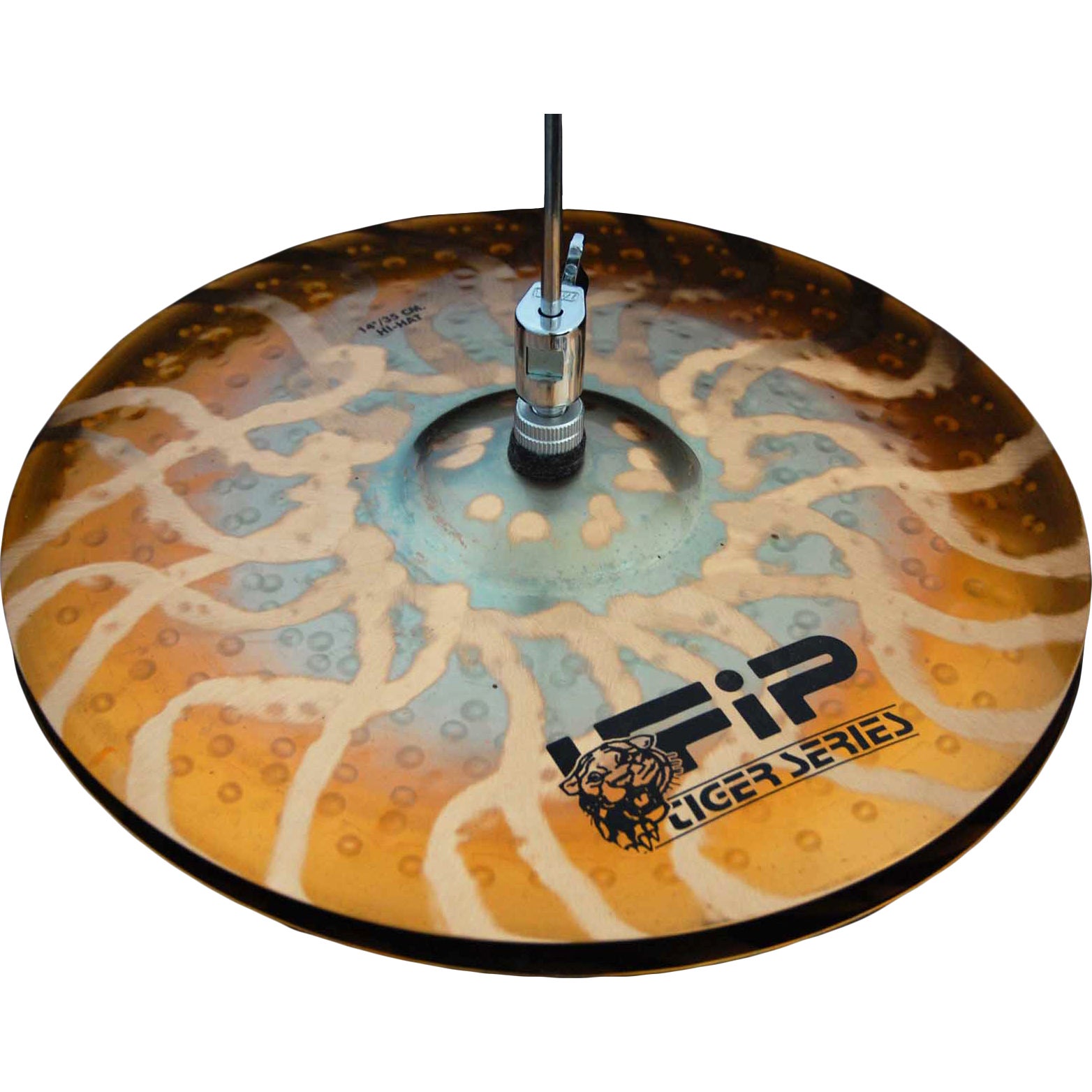 Ufip TS-14HH Tiger Series 14-inch Hi-Hat Cymbal Ufip TS-14HH Tiger Series 14-inch Hi-Hat Cymbal von Ufip