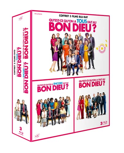 Qu'est-ce qu'on a fait au bon diieu ? 1 à 3 [Blu-ray] [FR Import] von Ugc