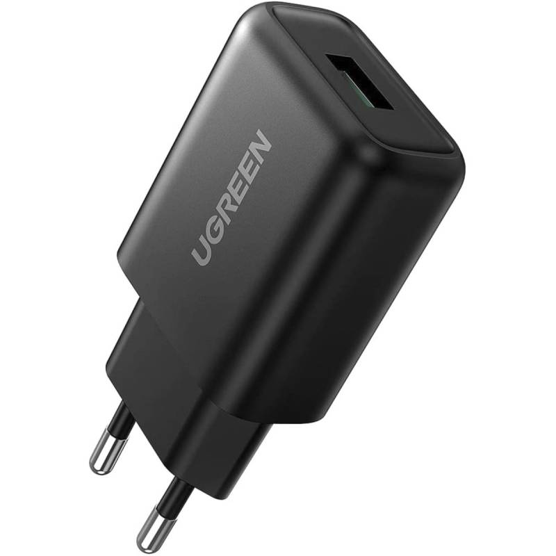 UGREEN Ladegerät USB-A QC 3.0 18W Adapter schwarz von Ugreen