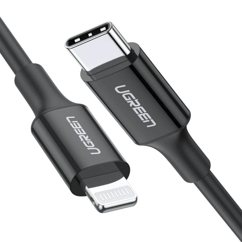 UGREEN Ladekabel Lightning zu Typ-C 1m schwarz von Ugreen