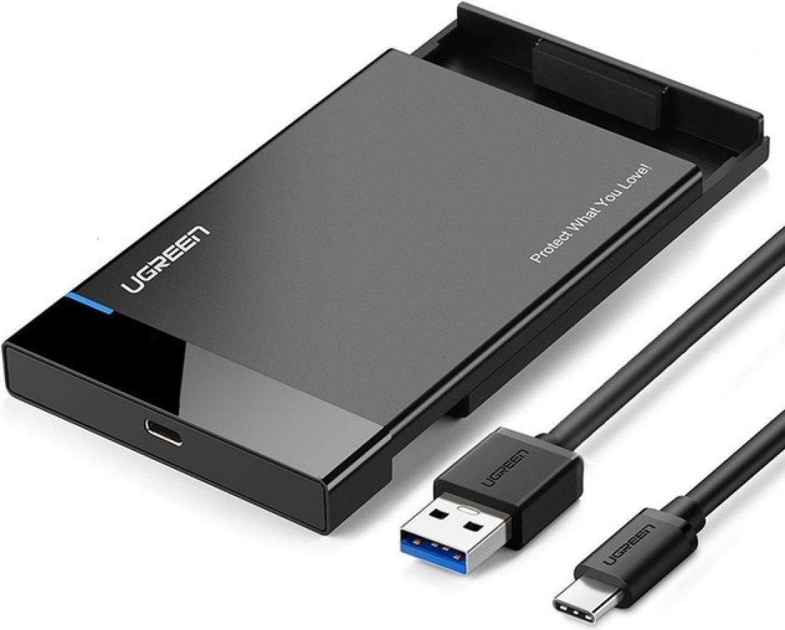 UGREEN USB-A+3xUSB-C 100W GaN Wall Charger USB C-C Cable Black (90575) von Ugreen