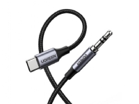 Ugreen 30633, 3.5mm, Männlich, USB Typ-C, Männlich, 1 m, Schwarz, Silber Ugreen 30633, 3.5mm, Männlich, USB Typ-C, Männlich, 1 m, Schwarz, Silber von Ugreen