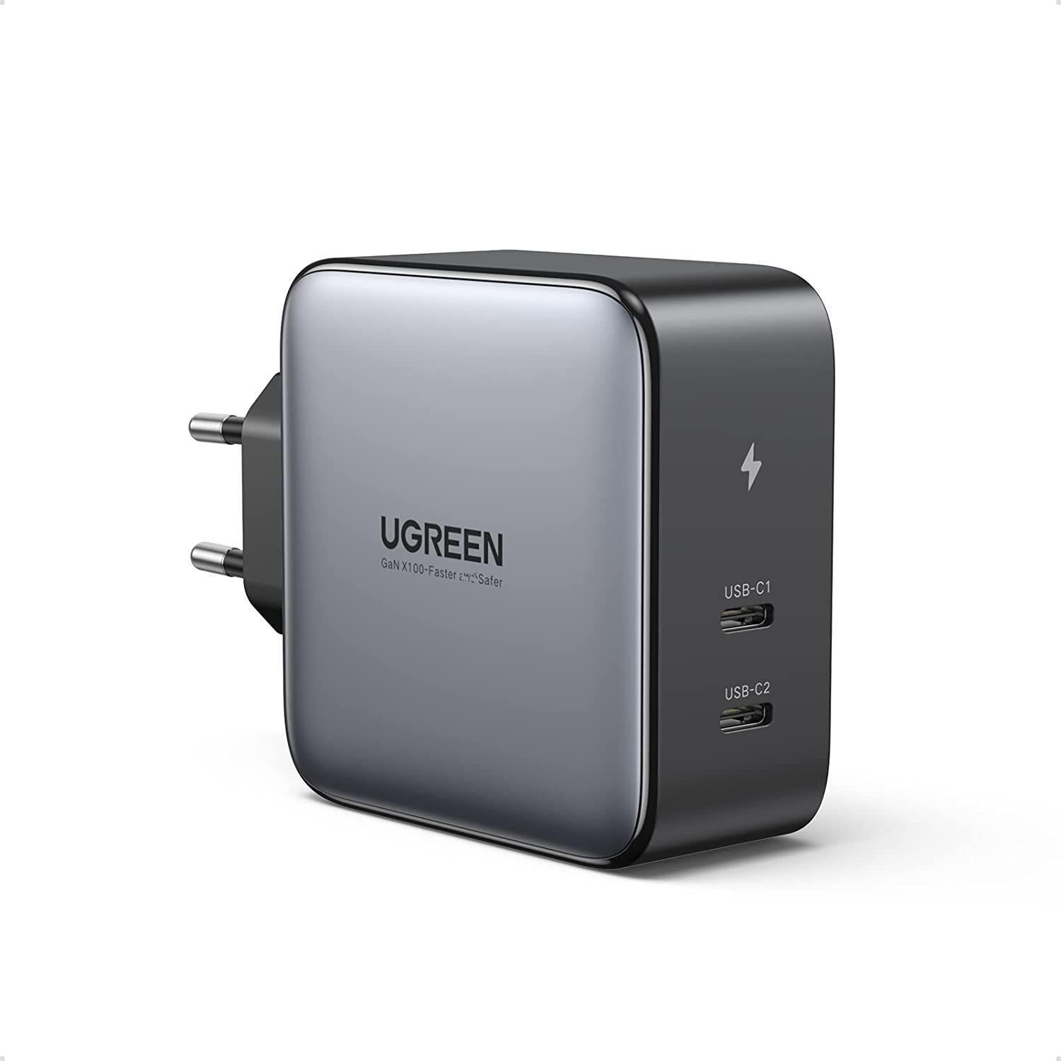 Ugreen 50327 Ladegerät für Mobilgeräte Schwarz Indoor (50327) (geöffnet) von Ugreen