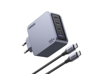 Ugreen Nexode Pro 160W GaN Charger with USB-C Cable Universal Black, Grey AC Fast charging Indoor von Ugreen