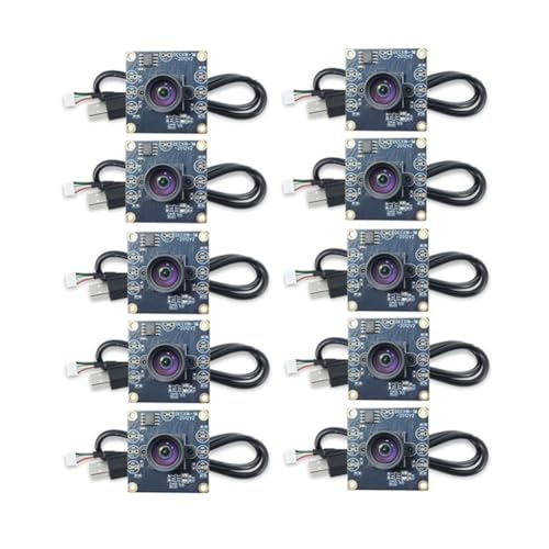 Uhidka 10 Stück 100 Grad Kameramodul 1MP OV9732 1280x720 USB-Treiberfreier Manueller mit 3 Meter Kabel für WinXP/7/8/10 von Uhidka