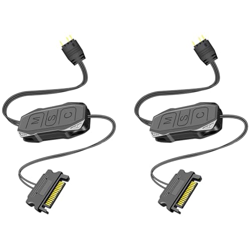 Uhidka 2 Stück 5V 3Pin ARGB-Controller SATA Mini RGB-Controller 3PIN-Hub für Computer-CPU-Gehäuselüfter LED-Licht Radiator 5V 3PIN ARGB-Controller ARGB 5V 3PIN auf SATA-Schnittstelle Verlängerungskabe Uhidka 2 Stück 5V 3Pin ARGB-Controller SATA Mini RGB-Controller 3PIN-Hub für Computer-CPU-Gehäuselüfter LED-Licht Radiator 5V 3PIN ARGB-Controller ARGB 5V 3PIN auf SATA-Schnittstelle Verlängerungskabe von Uhidka