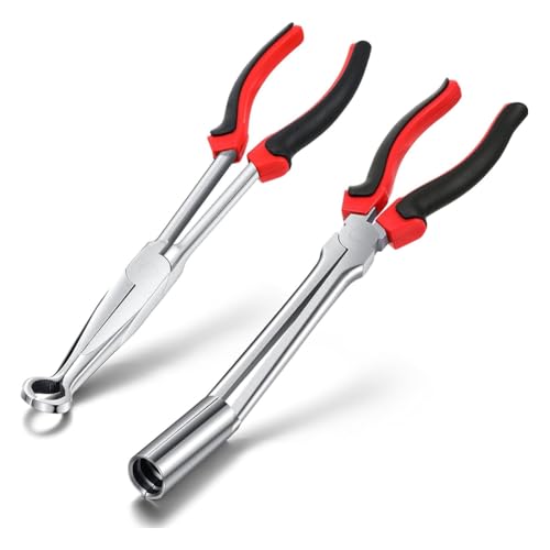 Uhidka 2er-Pack Zündkerzenstecker-Entfernungswerkzeug-Kit Zündkerzenstecker-Entfernungs-Werkzeug Drahtzieher-Entfernungswerkzeug B Uhidka 2er-Pack Zündkerzenstecker-Entfernungswerkzeug-Kit Zündkerzenstecker-Entfernungs-Werkzeug Drahtzieher-Entfernungswerkzeug B von Uhidka