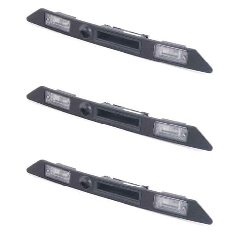 Uhidka 3X Trunk Grip Kennzeichenbeleuchtung Trim Assembly 8E0827574C3FZ für - A4 S4 A5 S5 A6 S6 A8 S8 RS4 Autozubehör von Uhidka