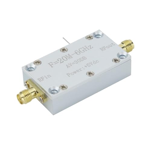 Uhidka 40db Verstärkung RF-Verstärker CNC-Gehäuse RF-Verstärker Breiter Frequenzbereich für Funkempfänger-Kommunikationen Uhidka 40db Verstärkung RF-Verstärker CNC-Gehäuse RF-Verstärker Breiter Frequenzbereich für Funkempfänger-Kommunikationen von Uhidka