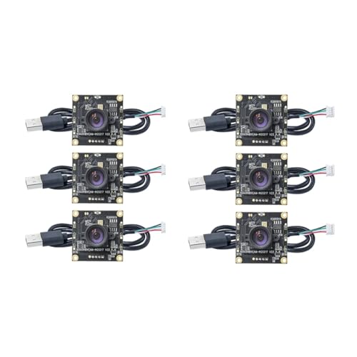 Uhidka 6 Stück OV9732 100 Grad 1280 X 720 30 Fps Kameramodul für Autodarts Io mit 1 M Kabel, PCB-Größe: 32 X 32 mm, Kameramodul von Uhidka