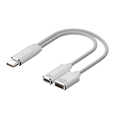 Uhidka Adapterkabel USB auf OTG mit PD-Ladestecker Plug and Play Klare Konvertierung für Smartphone Laptop Tablet Uhidka Adapterkabel USB auf OTG mit PD-Ladestecker Plug and Play Klare Konvertierung für Smartphone Laptop Tablet von Uhidka