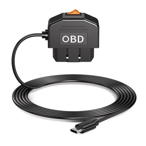 Uhidka Dashcam Hardwire Kit USB C mit OBD Stromkabel, Unterspannungsschutz, 24h Parküberwachung Uhidka Dashcam Hardwire Kit USB C mit OBD Stromkabel, Unterspannungsschutz, 24h Parküberwachung von Uhidka